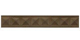 Metallic 2" x 12" Pack of 3 Pieces Courant Geometric Resin Liner Border Wall Tile (Bronze) - Tenedos